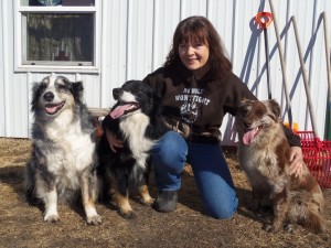 From left: Jade, Thor, Pia and Thunder